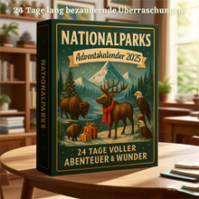 Lade das Bild in den Galerie-Viewer, Nationalparks Adventskalender 2025 – 24 Miniatur‑Welten der Natur