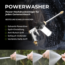 Lade das Bild in den Galerie-Viewer, Powerwasher | Power-Hochdruckreiniger für jeden Gartenschlauch | 2 für 1 Gratisaktion
