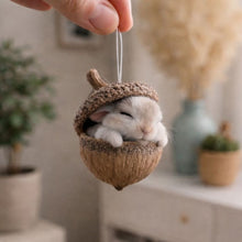 Lade das Bild in den Galerie-Viewer, Schlafende Waldfreunde™️ Natürliche, handgemachte Wohn- &amp; Gartendekoration zum Aufhängen
