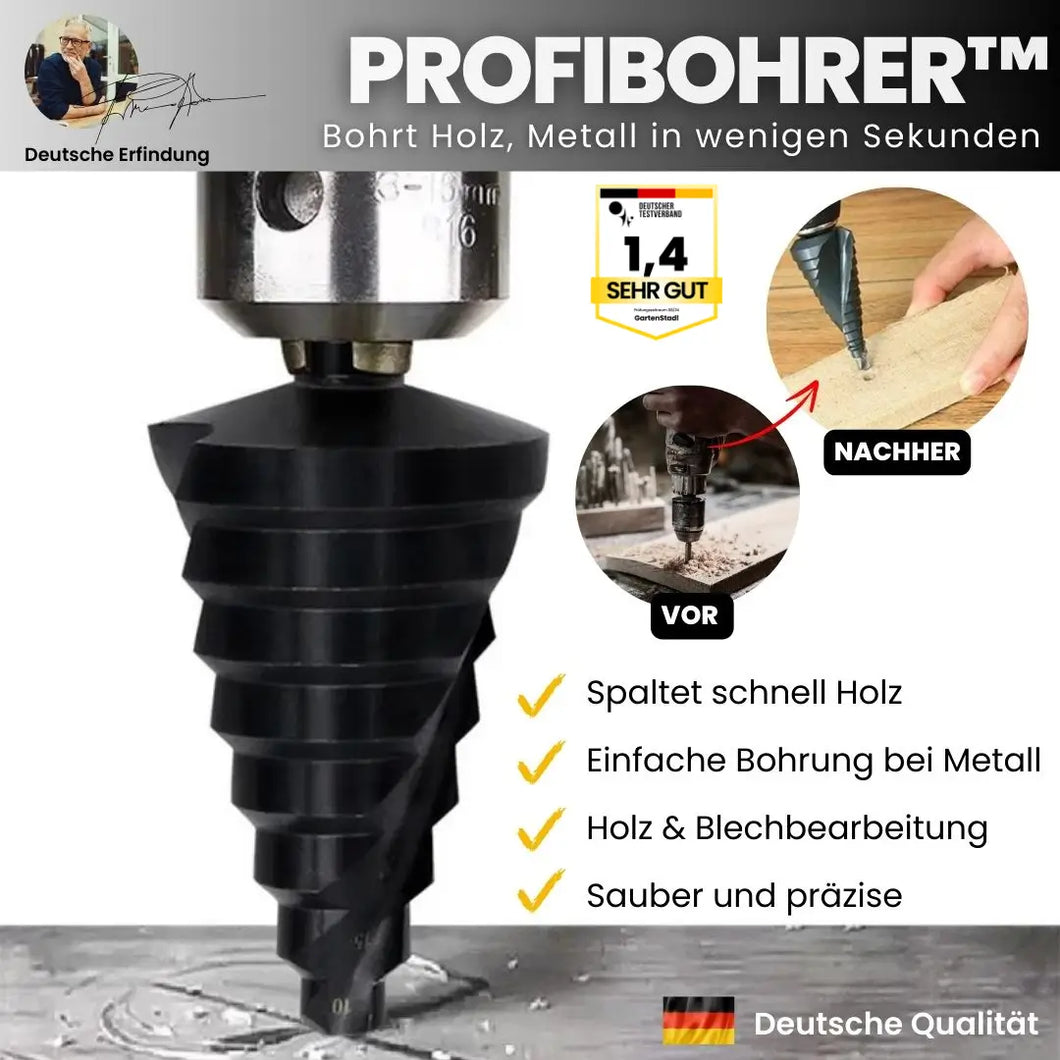 Profibohrer V2 - Das Original - Bohrungen in Sekunden