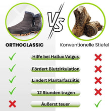 Lade das Bild in den Galerie-Viewer, OrthoClassic - ergonomischer, wasserdichter und schmerzlindernder Komfortschuh für Herbst und Winter
