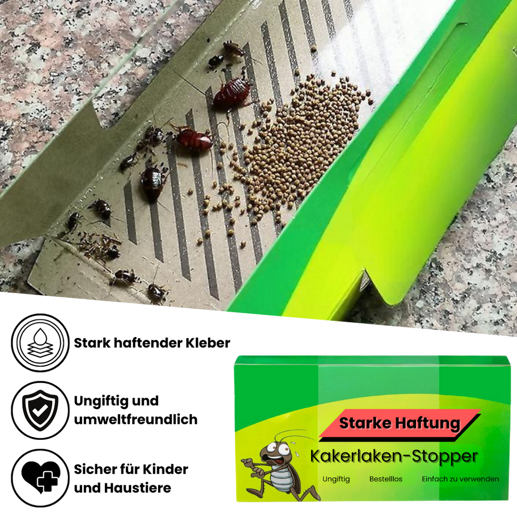 20er Set Kakerlaken-Stopper - Fangen Sie lästige Schaben ohne Gifte